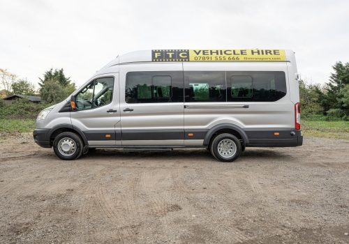 18A. transit 17-seater minibus - side angle